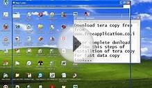 tera copy installation